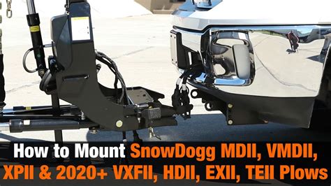 Snowdogg plow mount installation instructions - SnowDogg Part # 16063155 - MD Series Mount for 2019+ RAM 1500 is the complete undercarriage kit needed if you own a 2019 and up Dodge Ram 1500 and a SnowDogg MD series snow plow. This is the portion which is installed to the under body of your Dodge truck and allows you to drive into your plow frame and begin plowing. The kit will include …